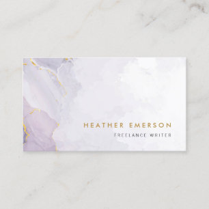 Modern Purple Business Card