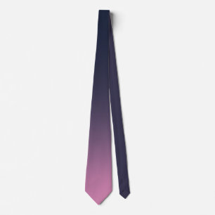Modern Purple Pink Colourful Ombre Gradient Tie