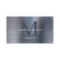 Modern QR Code Brushed Metallic Grey Monogram