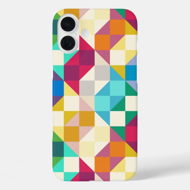 modern quilt dopamine Case-Mate iPhone case (Back)