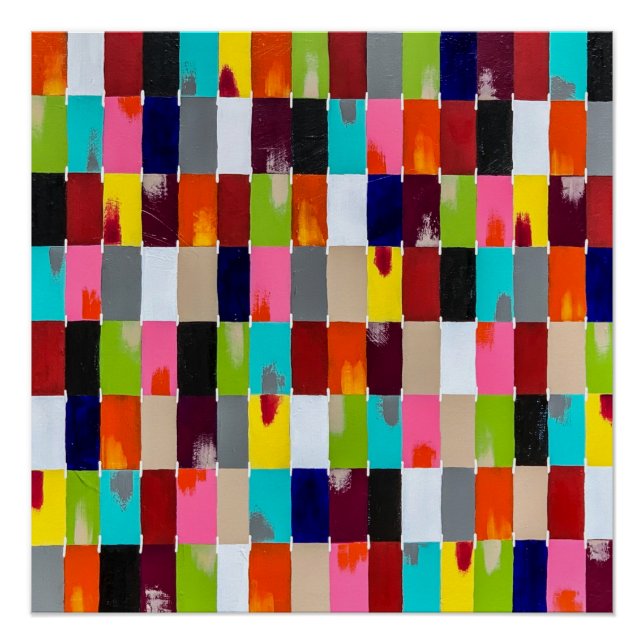 Modern Quilt Perfect Poster (Front)