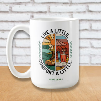Modern Quote Colourful Inspirational Hiking Coffee Mug