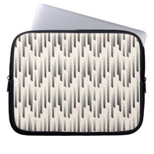 Modern Rain Pattern Laptop Sleeve