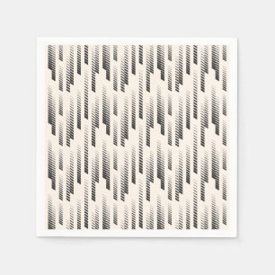 Modern Rain Pattern Napkin