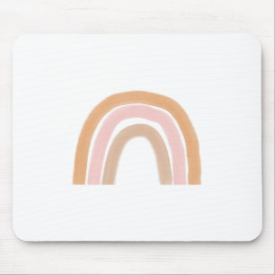 Modern Rainbow Neutral Palette Mouse Mat