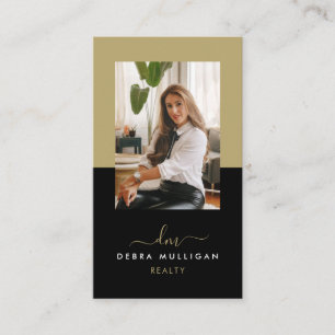 Modern Real Estate Agent Business Card 