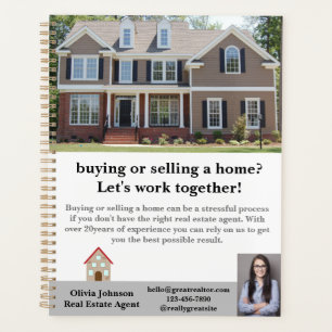 Modern Real Estate Agent Custom Planner