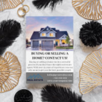 Modern Real Estate Agent Listing Custom Postcard