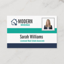 Modern Real Estate Agent Photo 