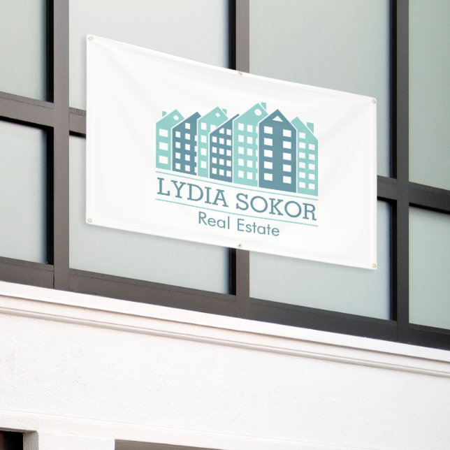 Modern Real Estate Banner  (Outside Building)
