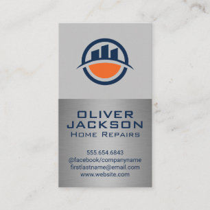 Modern Real Estate Logo Business Card