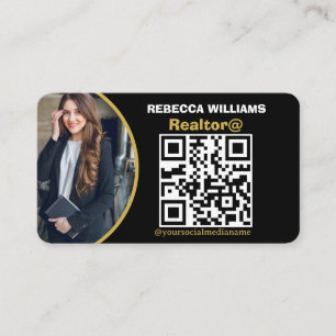 Modern Real Estate Monogram 2025 Business Card