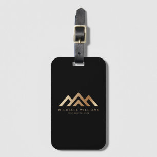 Modern Real Estate Promotional Realtor Logo Luggag Luggage Tag
