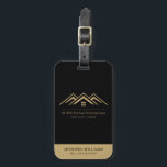 Modern Real Estate Promotional Realtor Logo Luggage Tag<br><div class="desc">Elevate Your Real Estate Brand with Premium Promotional Items! Ensure your clients never forget your name with personalised Luggage Tag. Perfect for jotting down property details and contact information, these note pads keep you top of mind. Make a statement of professionalism with custom-branded items. Impress clients with a polished presentation...</div>