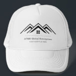 Modern Real Estate Promotional Realtor Logo Trucker Hat<br><div class="desc">Elevate Your Real Estate Brand with Premium Promotional Items! Ensure your clients never forget your name with personalised Trucker Hat. Perfect for jotting down property details and contact information, these note pads keep you top of mind. Make a statement of professionalism with custom-branded items. Impress clients with a polished presentation...</div>
