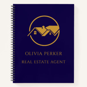 Modern Real Estate Promotional Realtor Notebook
