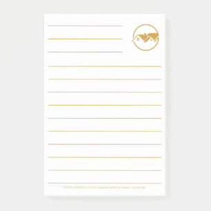 Modern Real Estate Promotional Realtor Post-it Notes