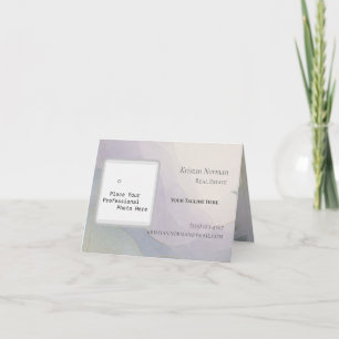 Modern Realtor Custom Thank You Card