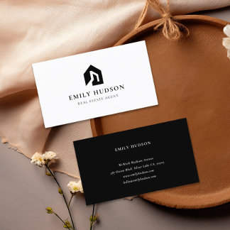 Modern Realtor Elegant Business Card