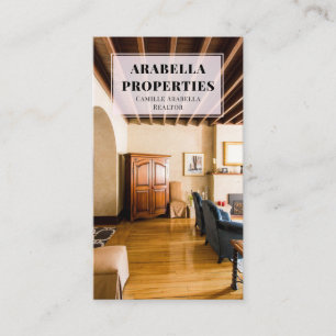 Modern Realtor Real Estate Business Card