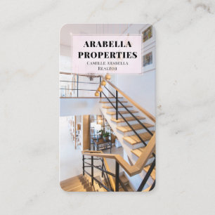 Modern Realtor Real Estate Business Card