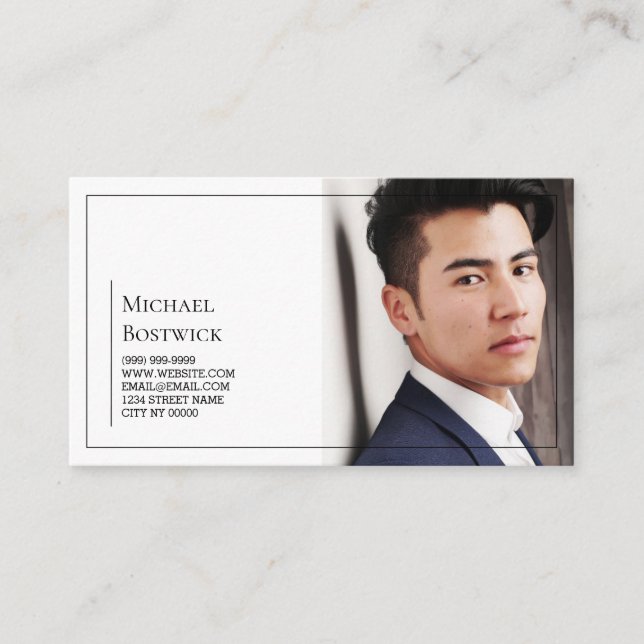 Modern Realty Realtor Business Card (Front)