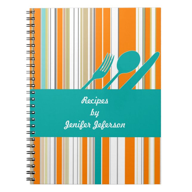 Modern Recipe Notebook (Front)