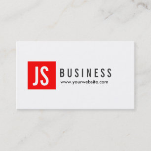Modern Red Logo Civil Engineer Business Card
