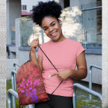 Modern Red marble design  Drawstring Bag<br><div class="desc">Enjoy this beautiful modern red marble drawstring bag with flowers. It will be a great addition to same red leggings and you can wear them together every day or for any activity, going to the gym or just for walking. The bag is customisable, you can enter your name or short...</div>