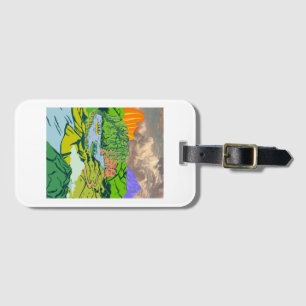 Modern Renaissance Luggage Tag