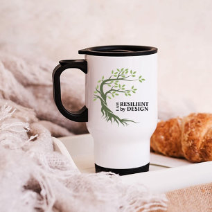 Modern RESILIENT BY DESIGN Travel Mug
