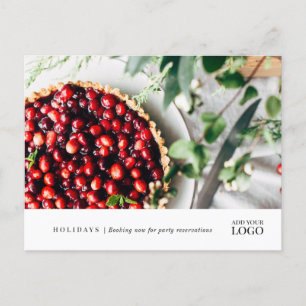 Modern Restaurant New Event Branded Marketing Post Postcard