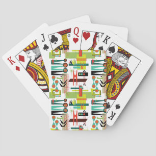 Modern Retro Bicycle Playing Cards