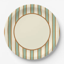 Modern Retro Chilli Lime Stripe