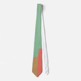 Modern Retro Colour Geometric Pattern #8 Tie
