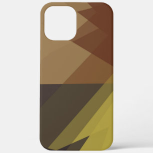 Modern Retro Colours Geometric #15 iPhone 12 Pro Max Case