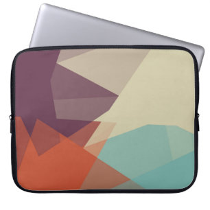 Modern Retro Colours Geometric #17 Laptop Sleeve