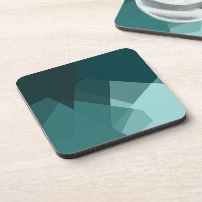 Modern Retro Colours Geometric #27 Coaster (Left Side)