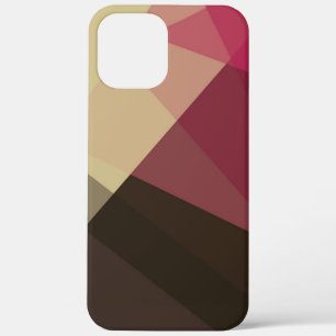Modern Retro Colours Geometric #29 iPhone 12 Pro Max Case