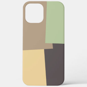 Modern Retro Colours Geometric #31 iPhone 12 Pro Max Case