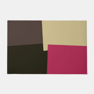 Modern Retro Colours Geometric #39 Doormat