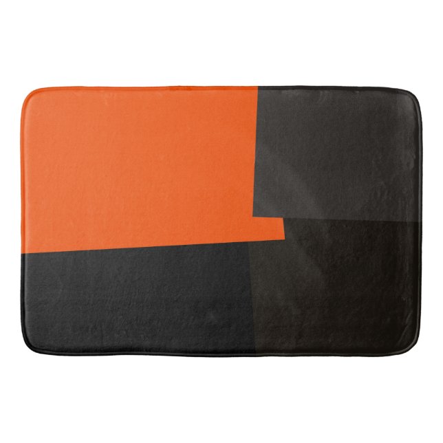 Modern Retro Colours Geometric #3 Bath Mat (Front)