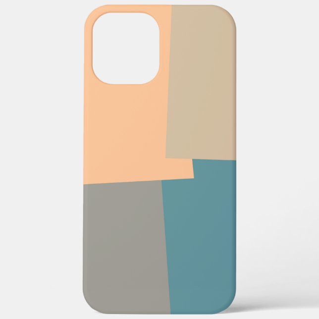 Modern Retro Colours Geometric #40 Case-Mate iPhone Case (Back)