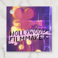 Modern Retro Hollywood Filmmaker in Pink