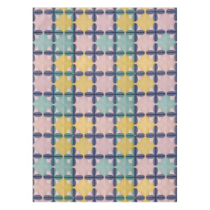Modern Retro Shapes For Everyday Home Decor Tablecloth