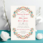 Modern Romantic Elegant Floral Wedding Reception Invitation<br><div class="desc">Beautiful Invitation to celebrate Special occasions and festivals comes with digital and E-invitation as per your request. We would love to replicate our designs to make multiple products like rsvp cards, labels envelopes, and more. Customisation is available for ready to print on request at info@shamaurcreatif@gmail.com Look Forward to hearing from...</div>