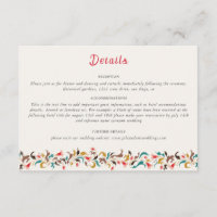 Modern Romantic Elegant Floral Wreath Wedding