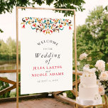 Modern Romantic Elegant Floral Wreath Wedding Poster<br><div class="desc">Beautiful Invitation to celebrate Special occasions and festivals comes with digital and E-invitation as per your request. We would love to replicate our designs to make multiple products like rsvp cards, labels envelopes, and more. Customisation is available for ready to print on request at info@shamaurcreatif@gmail.com Look Forward to hearing from...</div>