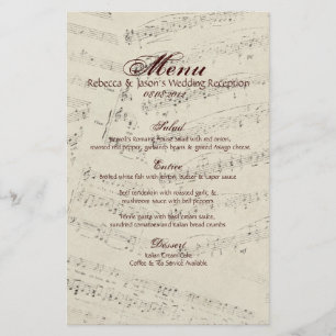 Modern Romantic Music notes Music Wedding