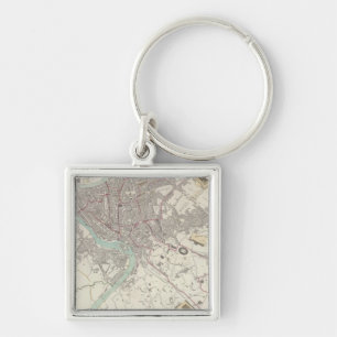 Modern Rome Key Ring